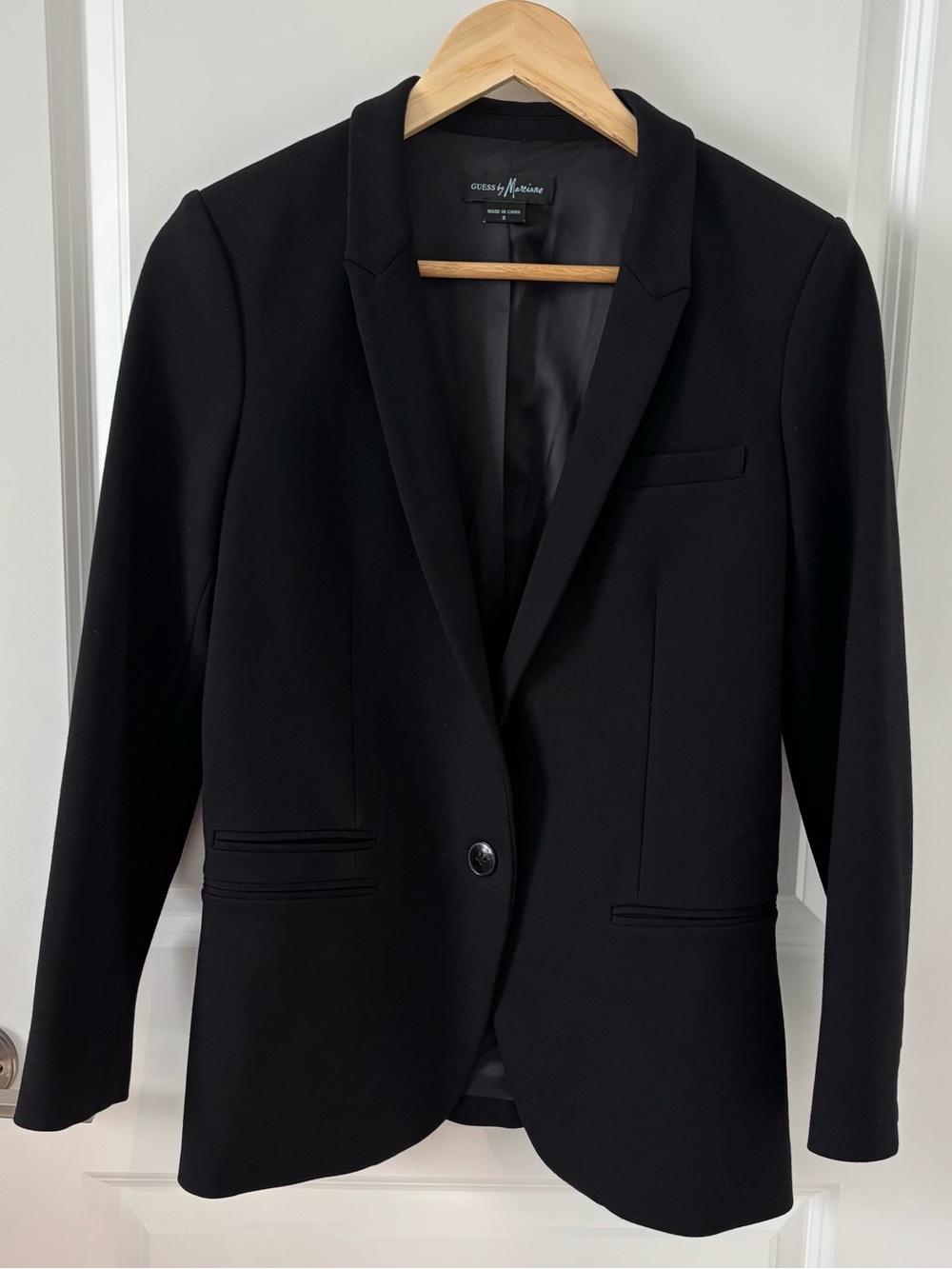 Guess by Marciano | Single Breasted Black Blazer Women's Size 8 Career